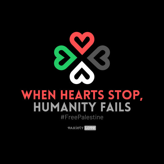 T-shirt | #FreePalestine - When hearts stop, humanity fails