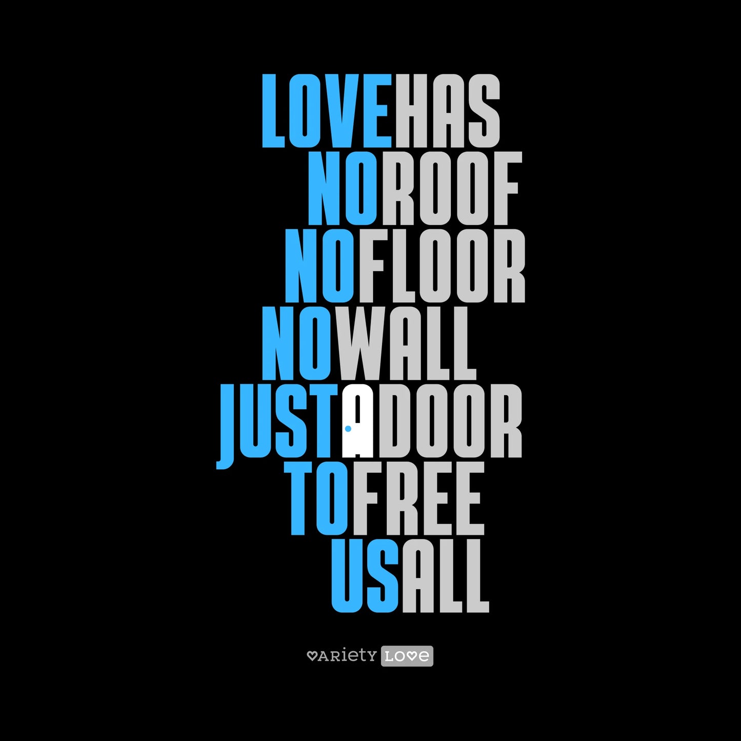 T-shirt | Love free us all