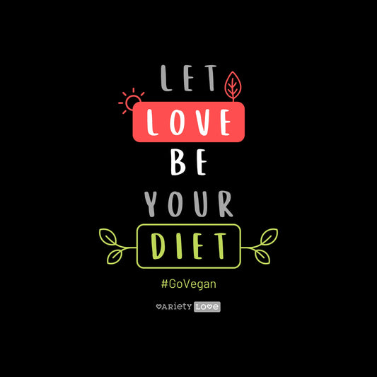 Camiseta | #GoVegan - Let love be your diet