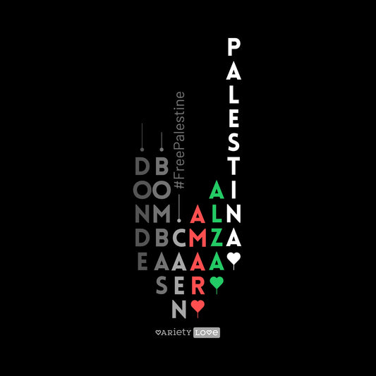 Camiseta | #FreePalestine - Donde caen bombas, el amor eleva a Palestina