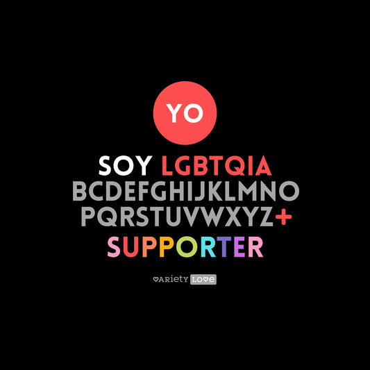 Camiseta | Yo soy LGBTQIA+ supporter