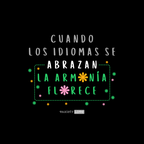 Cuando los idiomas se abrazan, la armonía florece